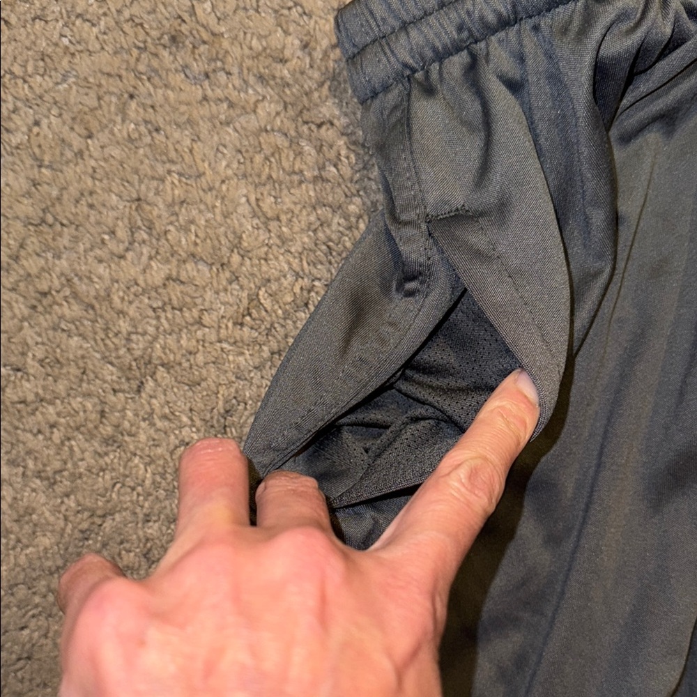 Jordan Gray Basketball Shorts Lightweight Performance - Picture 5 of 5